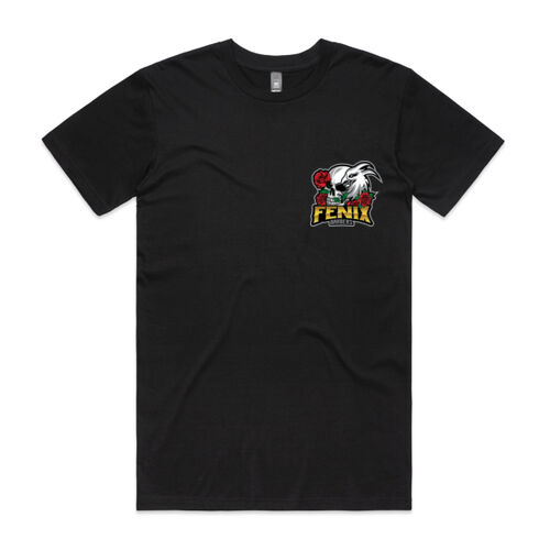 FENIX SKULL AND ROSE MENS TEE Thumbnail